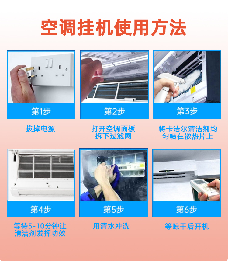 空調(diào)免拆清洗劑 空調(diào)免拆清洗劑