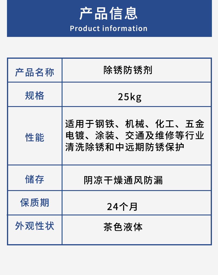 除銹防銹劑 除銹防銹劑