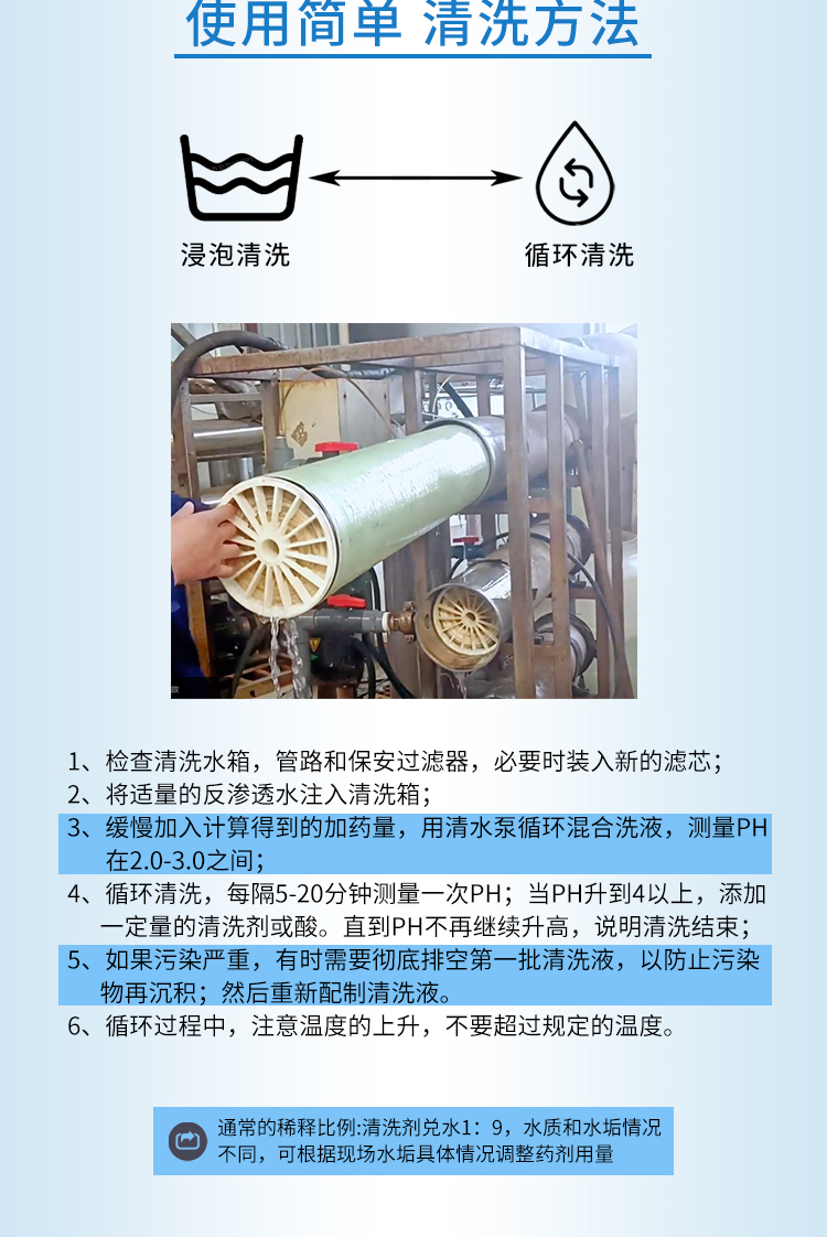 反滲透膜清洗劑