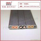 扁電纜帶屏蔽帶鋼絲耐碾壓/電梯電纜批發(fā)奧美格