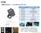 小角度LED投光燈