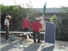 內蒙古太陽能路燈、內蒙古民族特色風光互補路燈