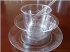 一次性水晶餐具