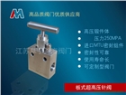 不銹鋼超高壓絲扣截止閥