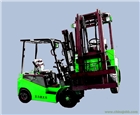 食品廠電動(dòng)叉車  1.5噸龍力德全交流免維護(hù)